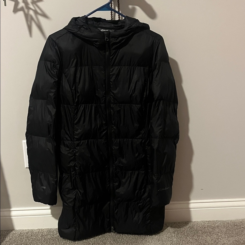 Eddie Bauer Women's Midnight Black Puffer Coat